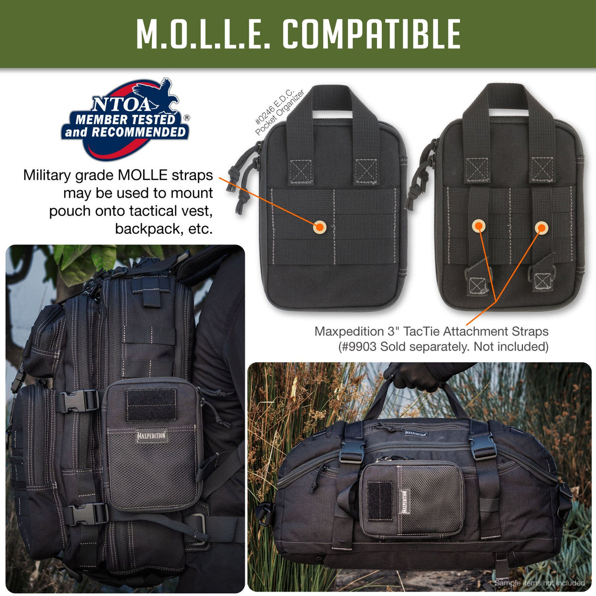 Maxpedition E.D.C. Wolf Grey Pocket Organiser