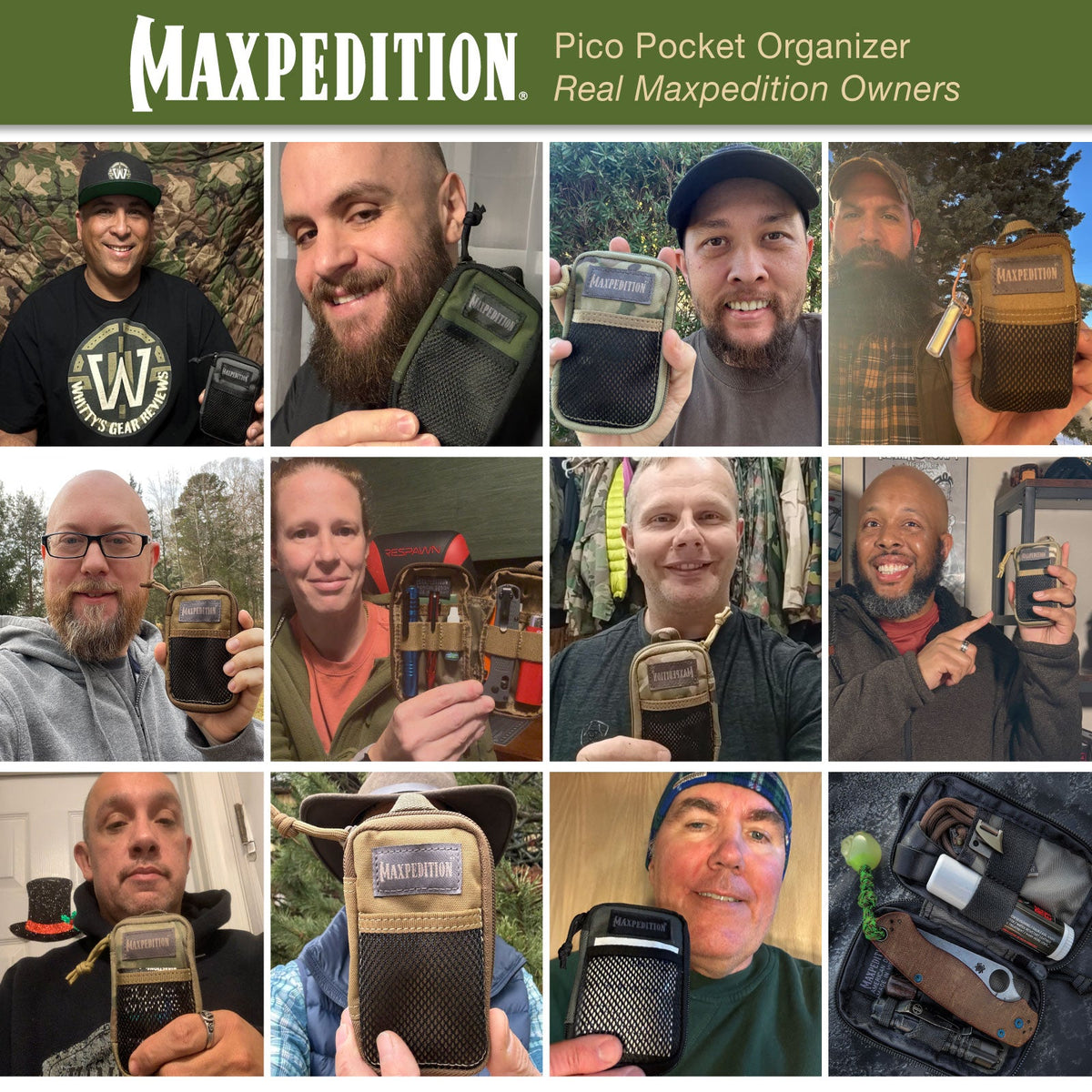 Maxpedition Pico Wolf Grey Pocket Organiser