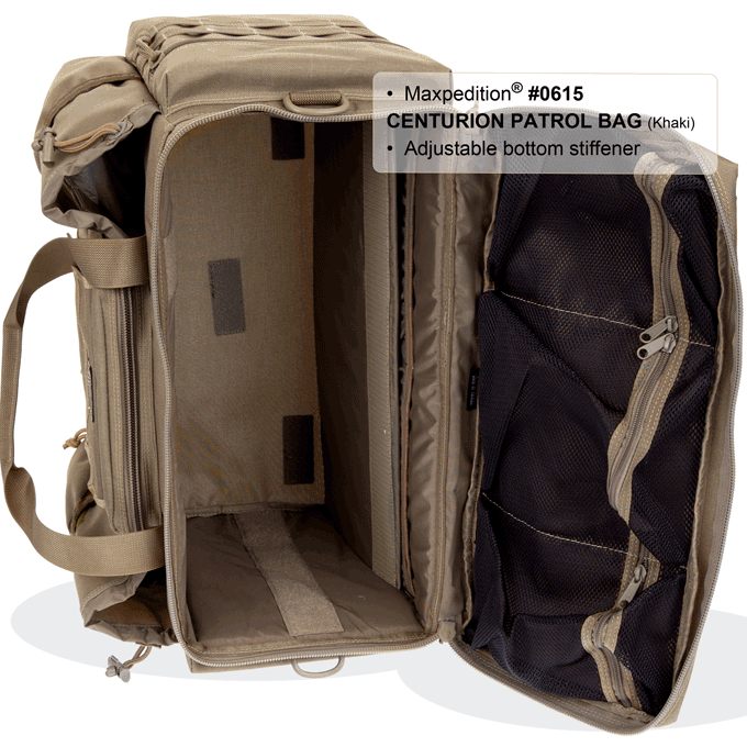 Maxpedition Centurion Black Patrol Bag