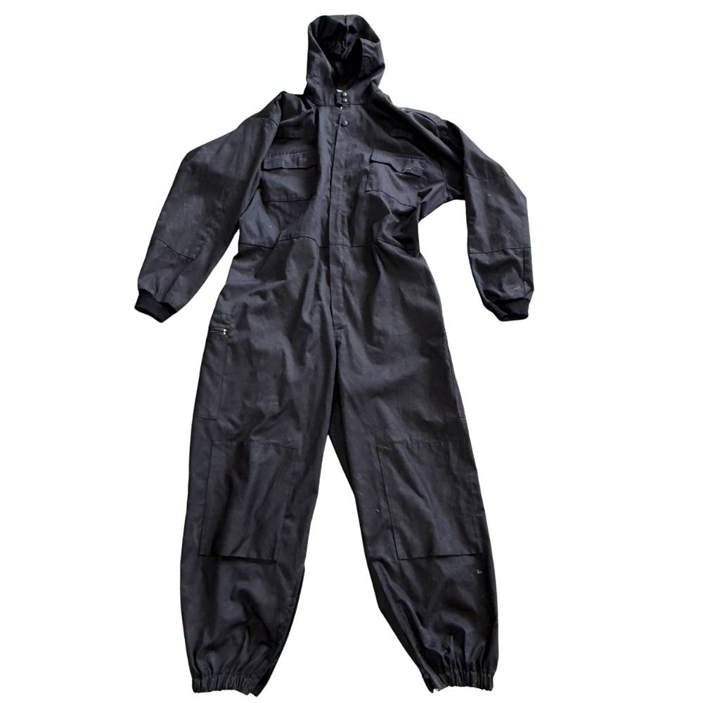Police Black Coveralls Model 505 – Genuine Surplus Workwear