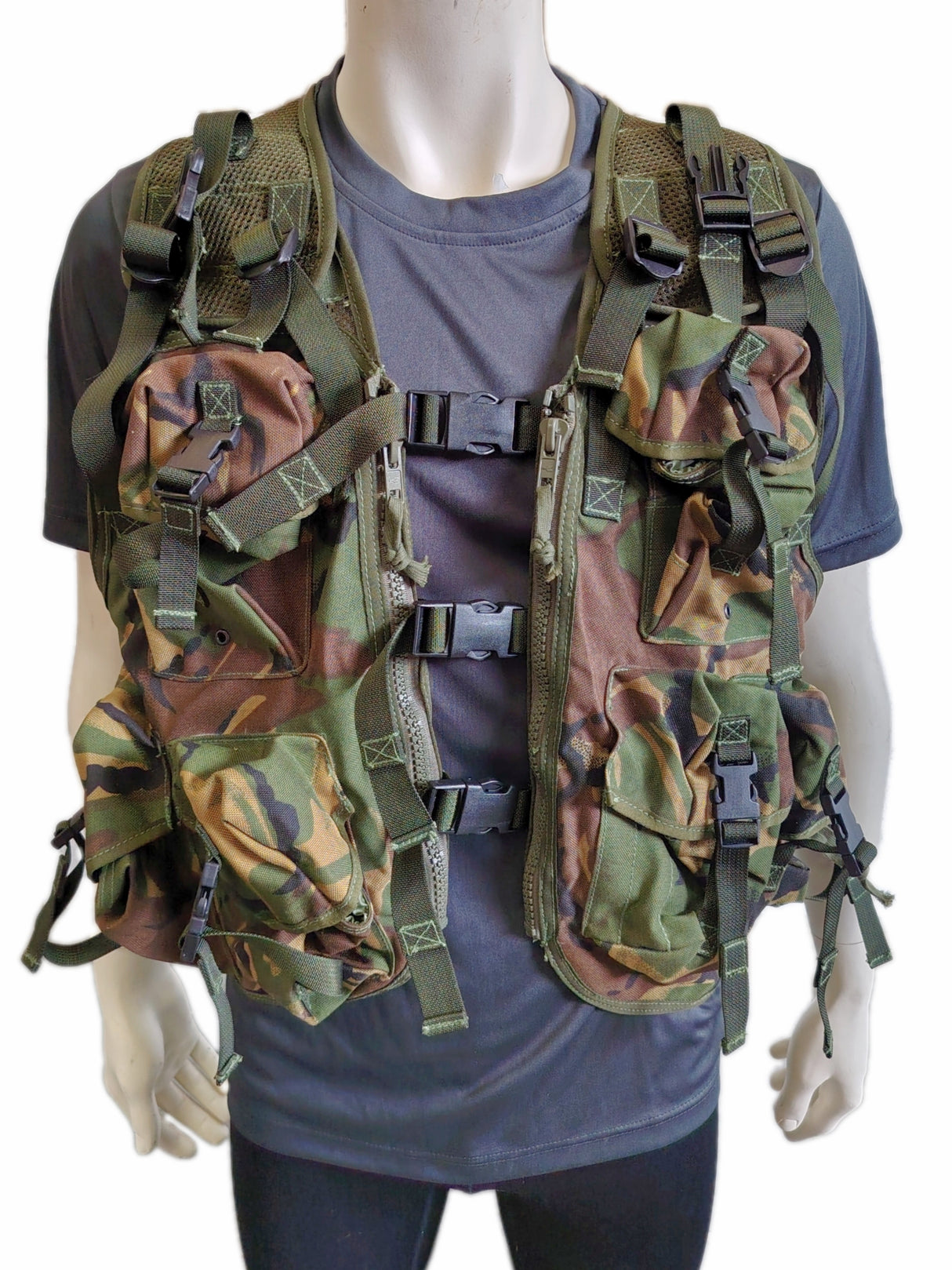 British Military Mens General Purpose Ops DPM Tactical Vest