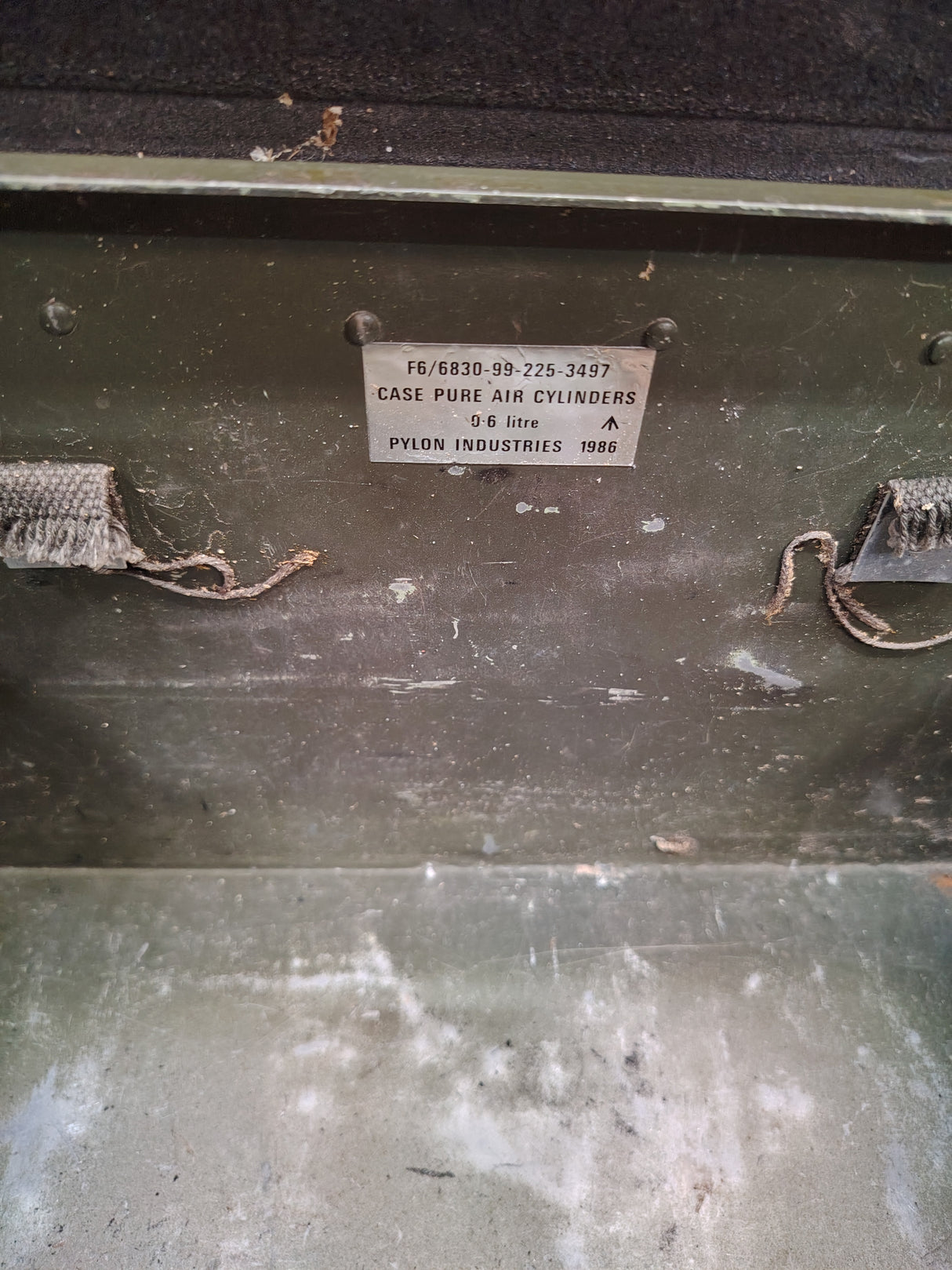 British Military Medium Sized Metal Storage Case