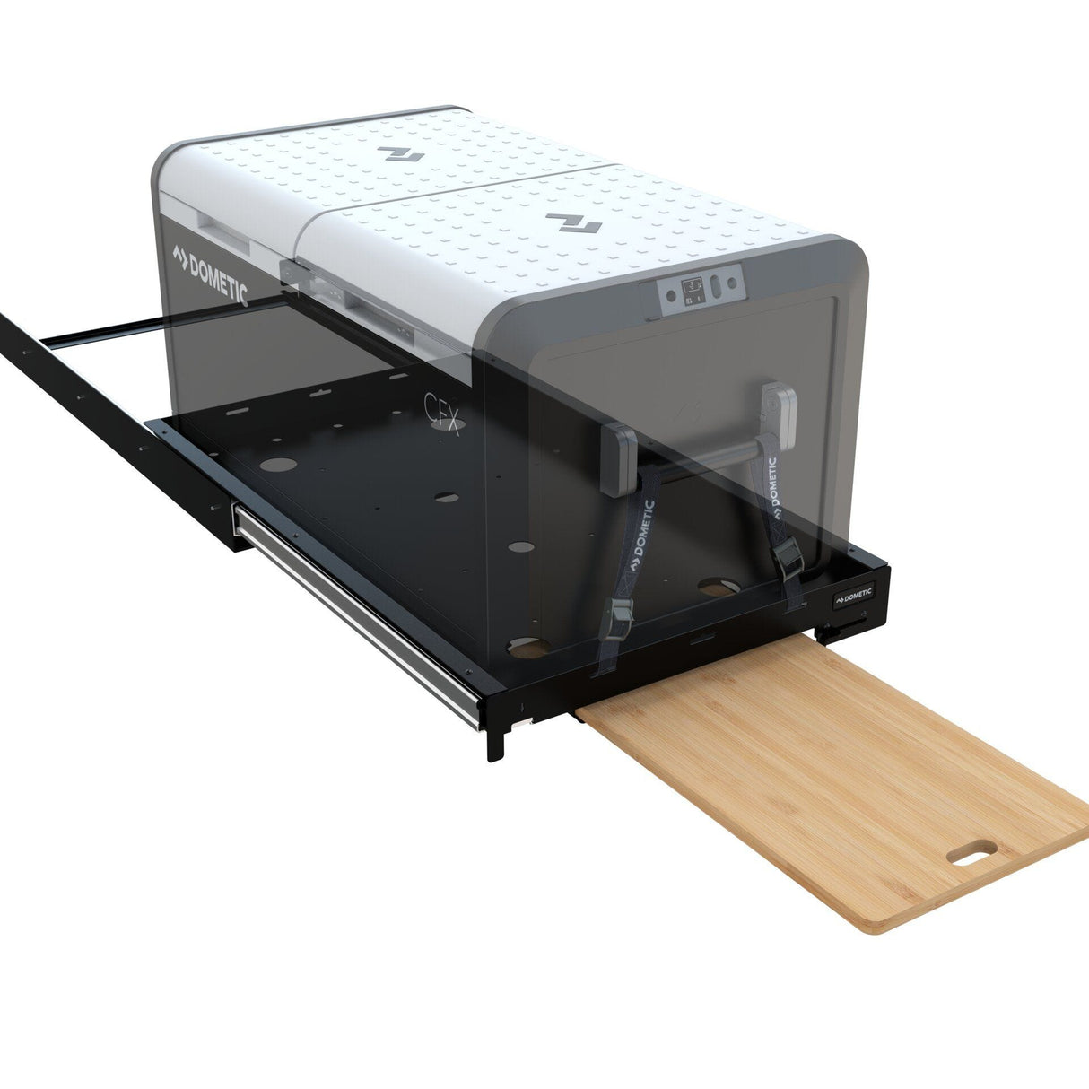 Dometic SLD95100 Vehicle Cooler Box Slide - for CFX5 | CFX3 | CFX2