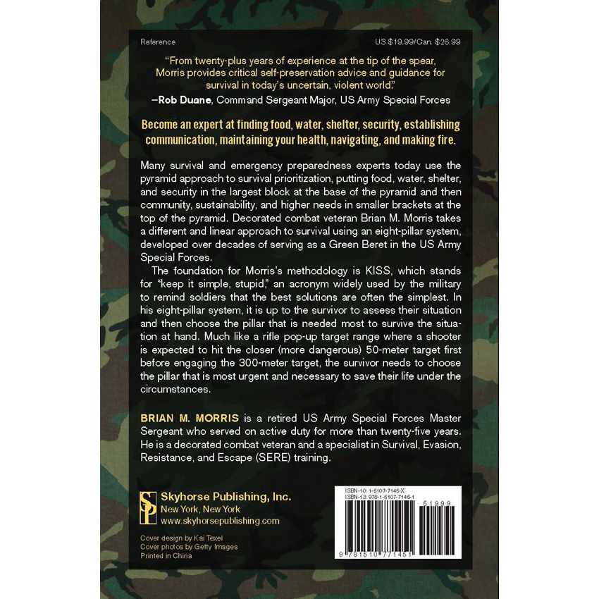 Green Beret Bushcrafting Guide Book