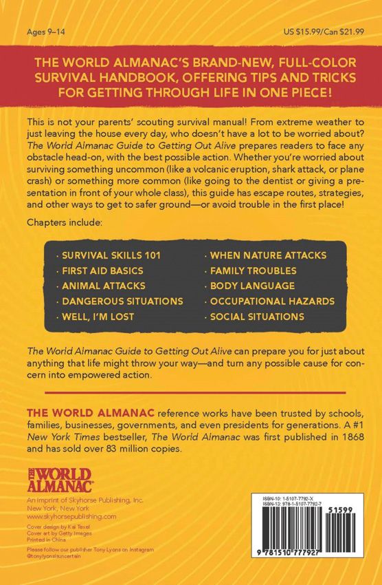 World Almanac Getting OutAlive Book