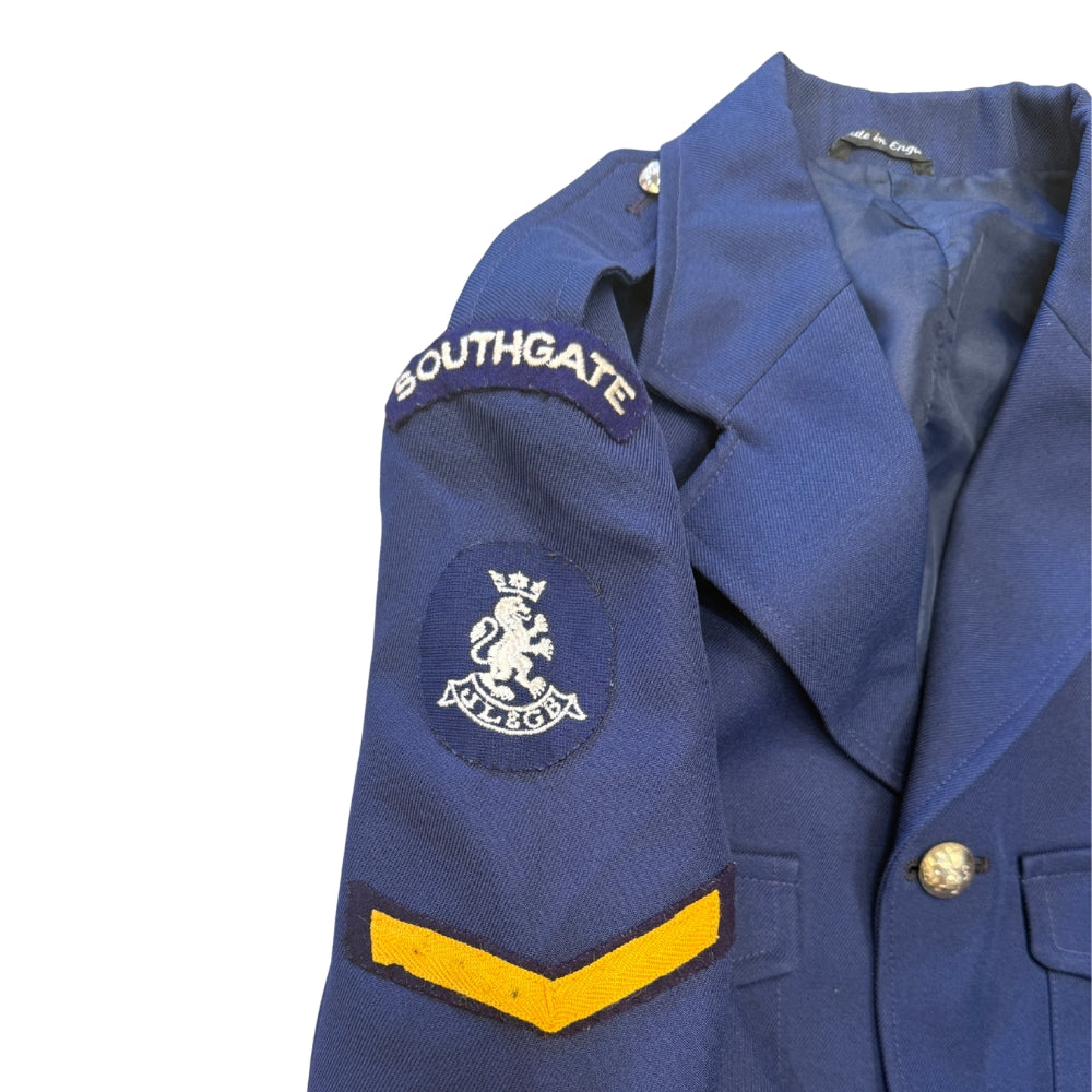 British Military Men's Scottish Navy Blue Guard Uniform Jacket