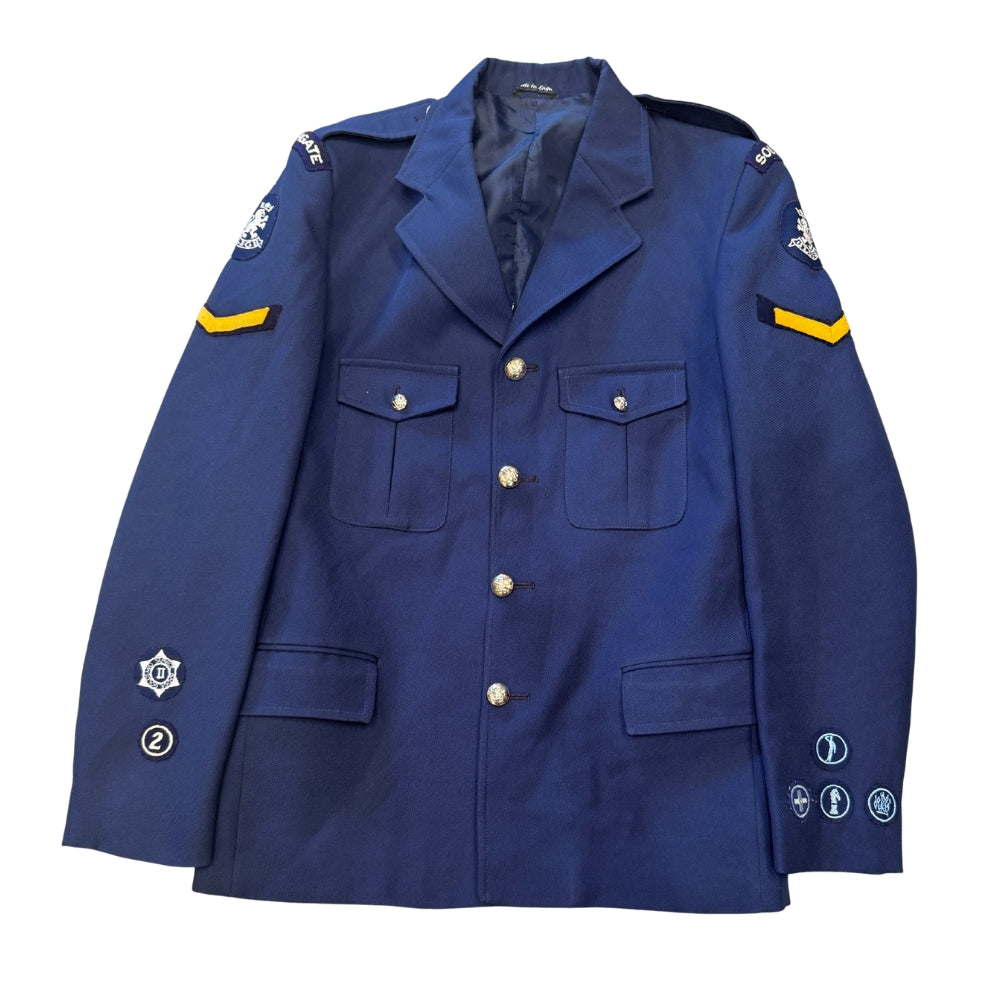 British Military Men's Scottish Navy Blue Guard Uniform Jacket