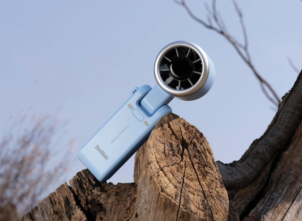 DiveBlues JetForce Portable Handheld Turbo Fan