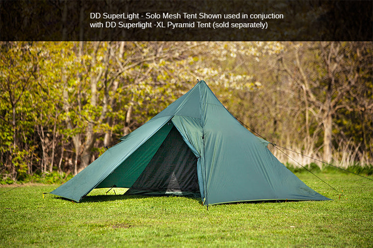 DD Hammocks SuperLight - Solo Mesh Tent