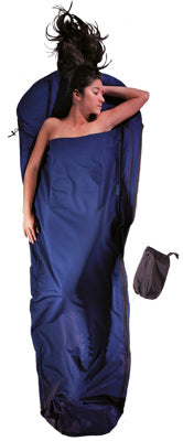 Cocoon Lightweight Microfleece Mummy Liner - Zip Left