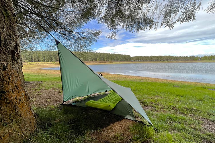 DD Hammocks SuperLight - Bikepacker Tarp - Olive Green