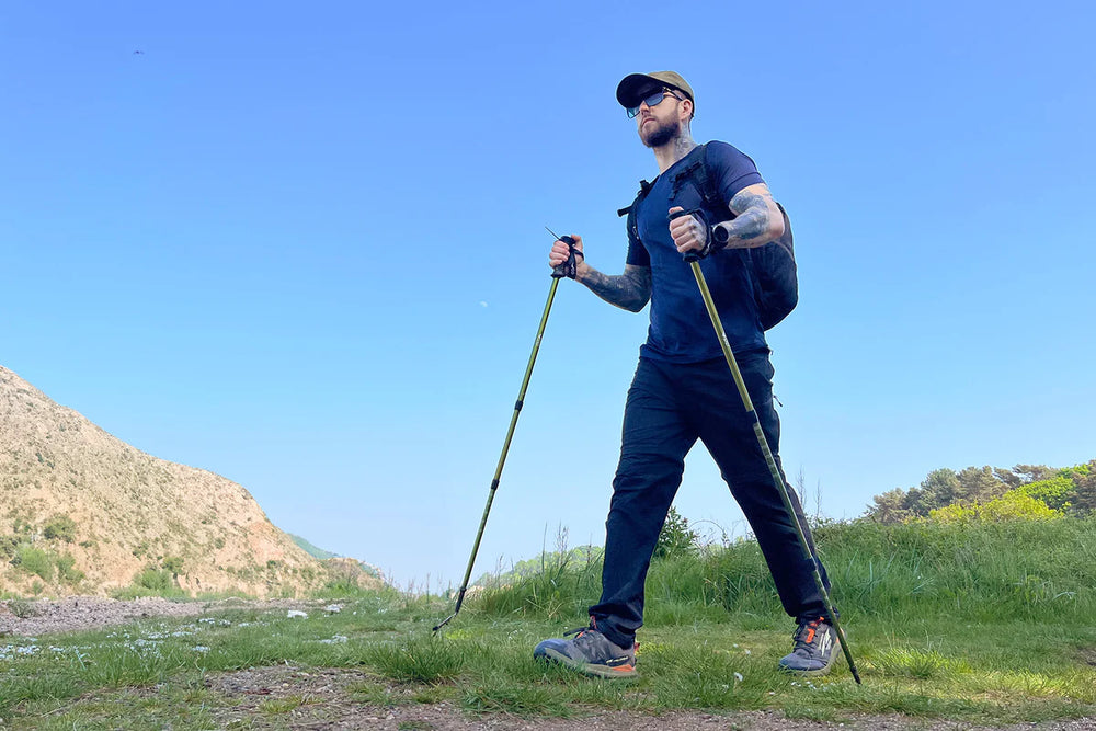 DD Hammocks Ascent Quick-Dry T-Shirt - Athletic Fit - Atlantic Blue