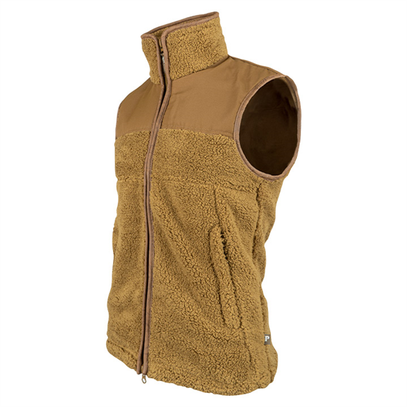 Jack Pyke Sherpa Fleece Gilet - Camel