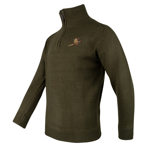 Jack Pyke Pheasant Zip Neck Pullover