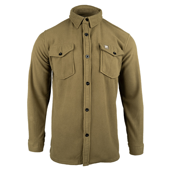 Jack Pyke Polar Fleece Shirt - Dark Mustard