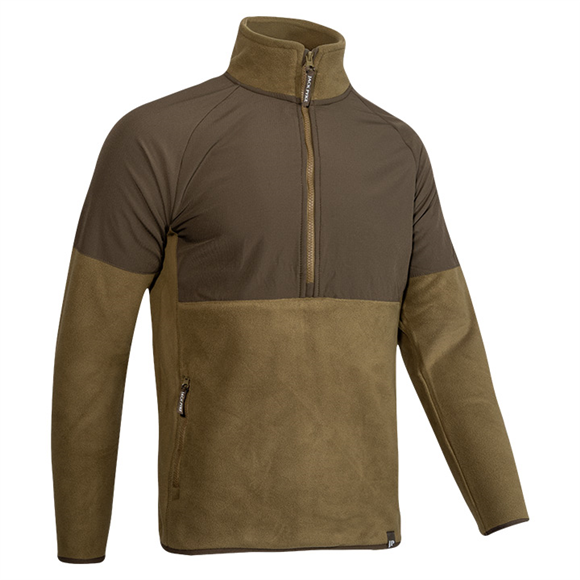 Jack Pyke Bleasdale Half Zip Fleece Top - Dark Mustard