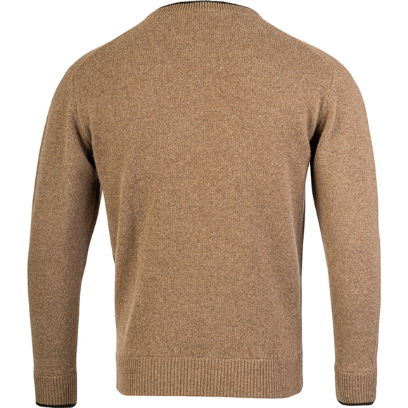 Jack Pyke Ashcombe 100% Lambswool V-Neck - Barley