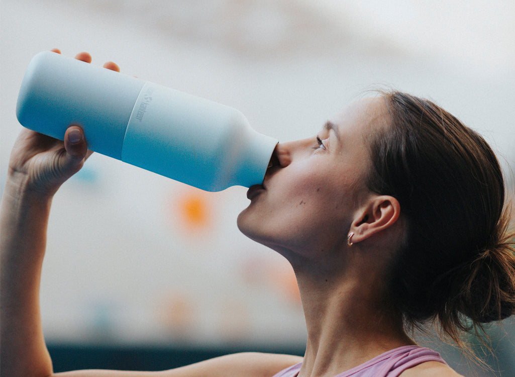 Klean Kanteen 592ml Rise Insulated Classic Water Bottle with Arch Loop Cap