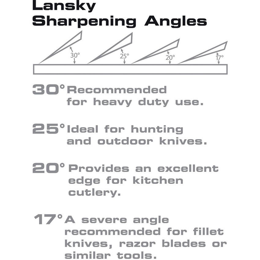Lansky LK3DM Standard 3-Stone Diamond Knife & Tool System