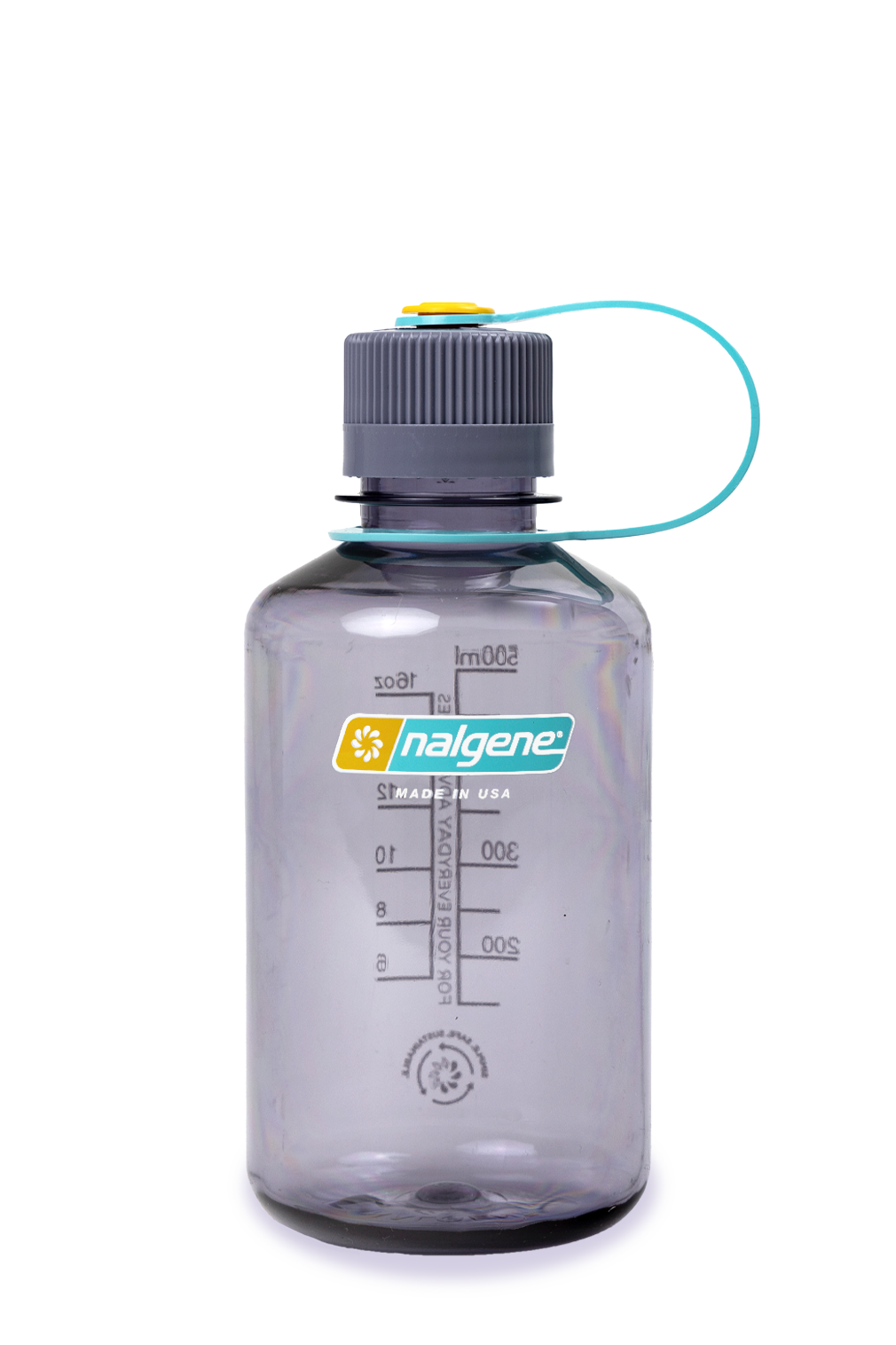 Nalgene 16oz / 0.5L Sustain Narrow Mouth Bottle - Aubergine