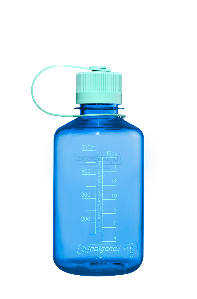 Nalgene 16oz / 0.5L Sustain Narrow Mouth Bottle - Cornflower Blue