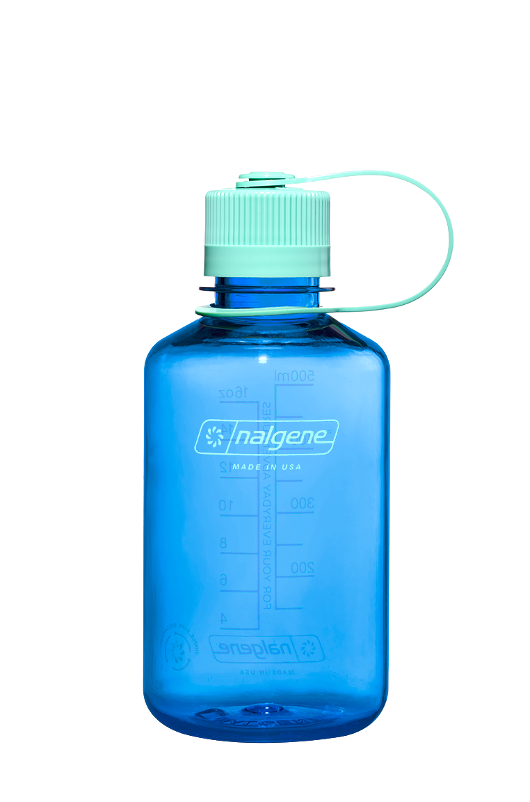 Nalgene 16oz / 0.5L Sustain Narrow Mouth Bottle - Cornflower Blue