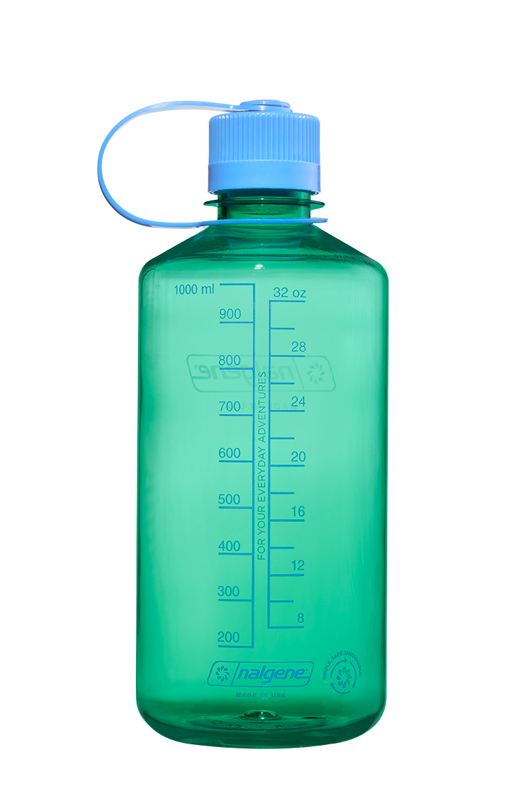 Nalgene 32oz / 1L Sustain Narrow Mouth Bottle - Pastel Green