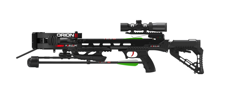 Hori-Zone Orion 2 205lb Compound Crossbow Deluxe Kit - Black
