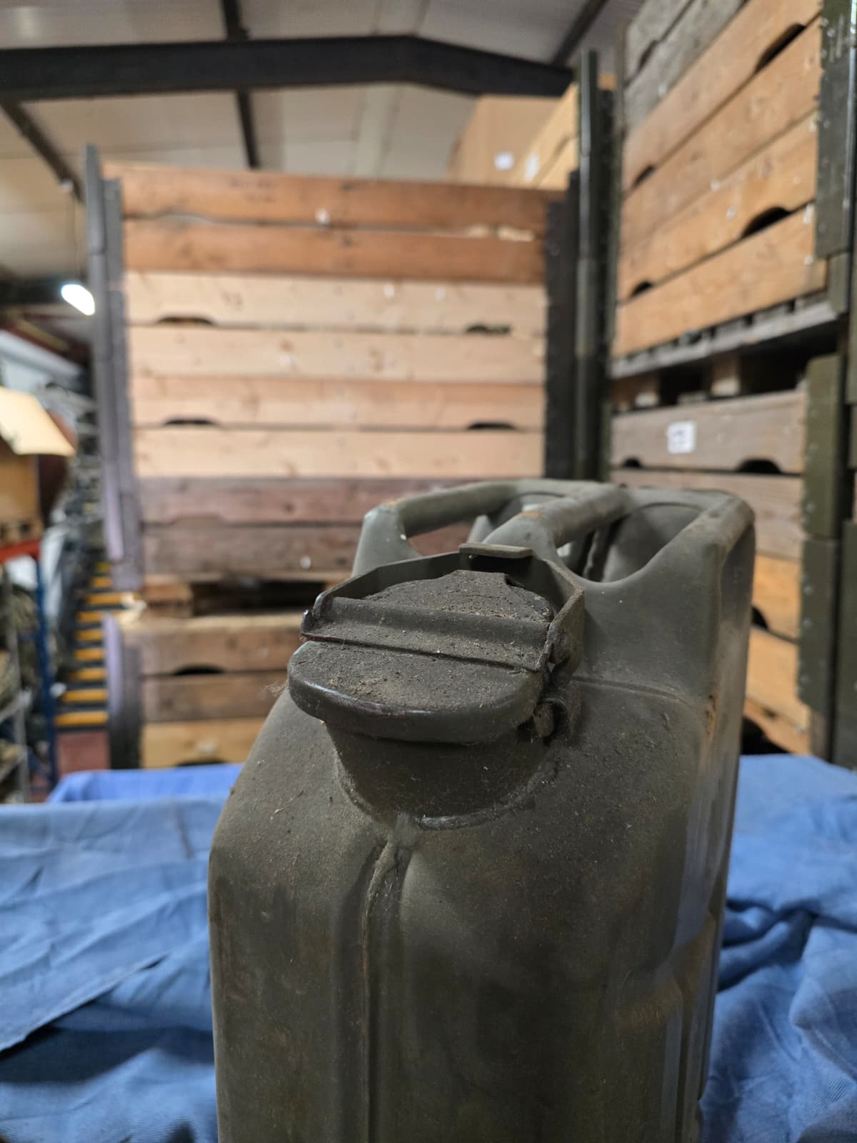 Genuine German Military 20l Jerry Can - Used