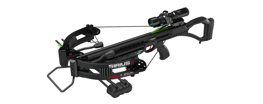 Hori-Zone Sirius 2 190lb Compound Crossbow Deluxe Kit - Black
