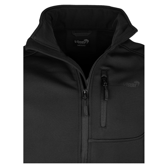 Viper Covert Softshell Jacket - Black