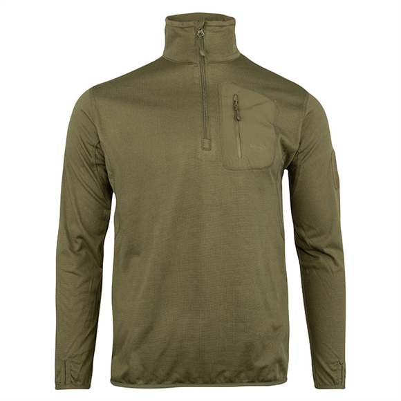 Viper Technical Mid Layer Fleece Top - Green