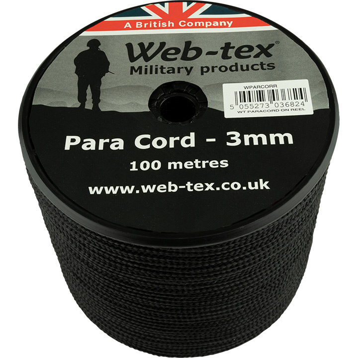 Web-Tex Paracord Reel - 100M