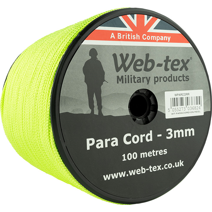 Web-Tex Paracord Reel - 100M