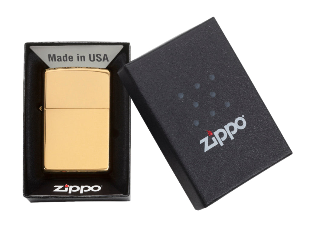 Zippo Classic High Polish Brass Lighter