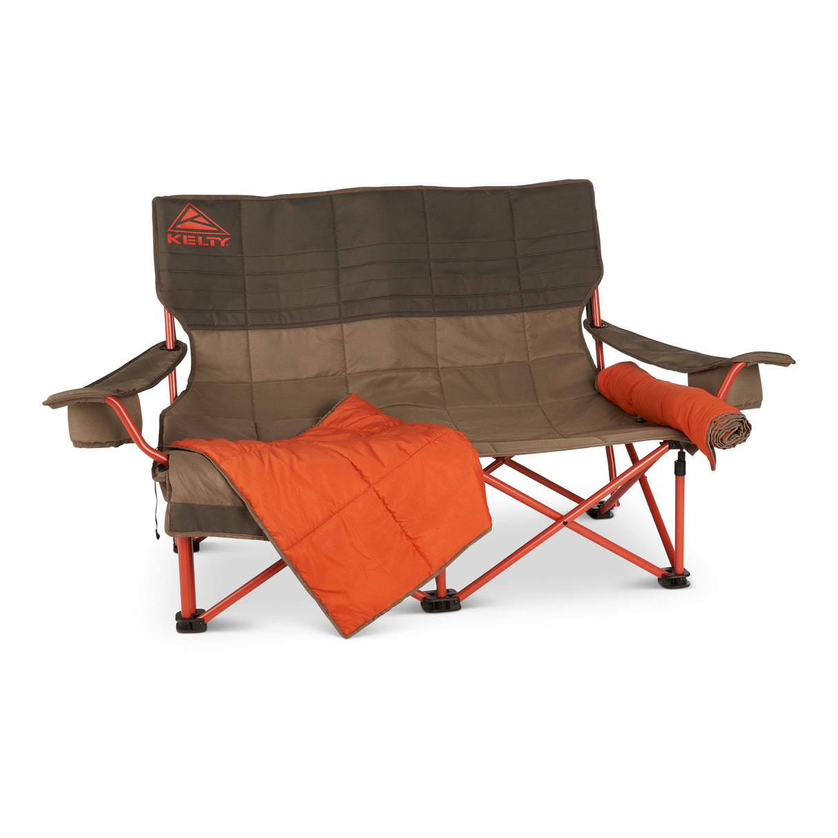 Kelty Low-Loveseat Double Camping Chair - Nest Bungee Cord/Beluga