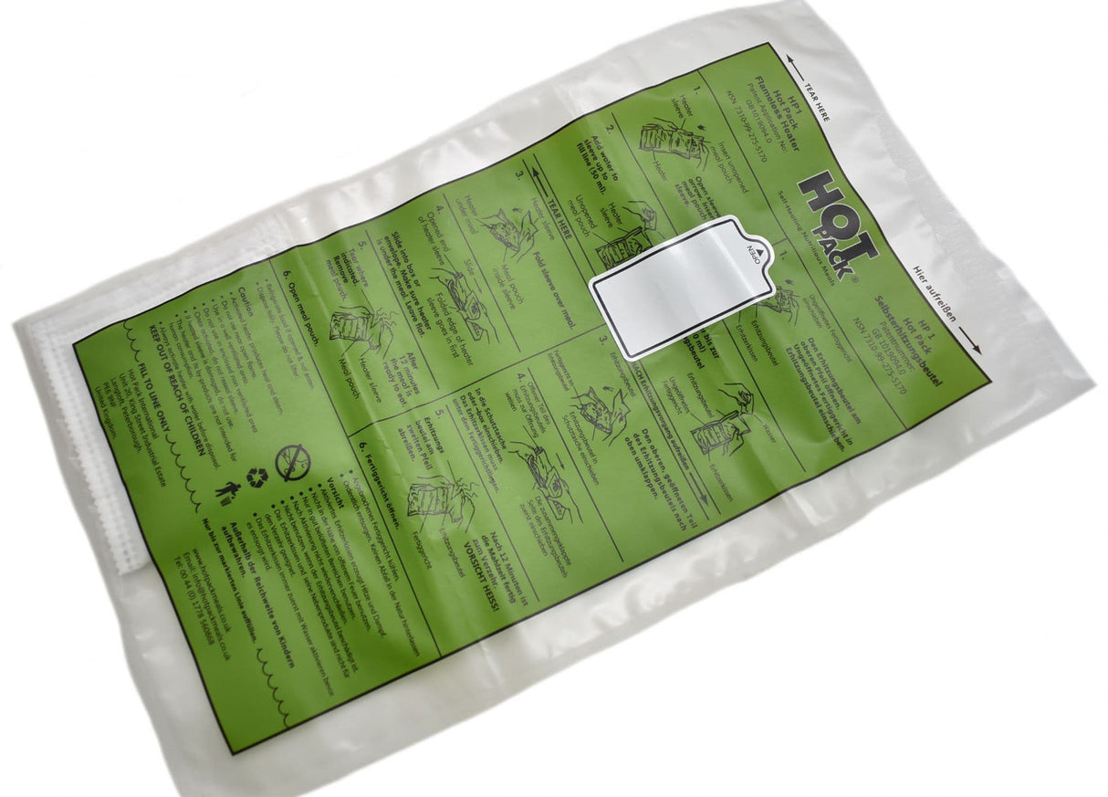 British Army FRH Flameless Ration Heater Pouch