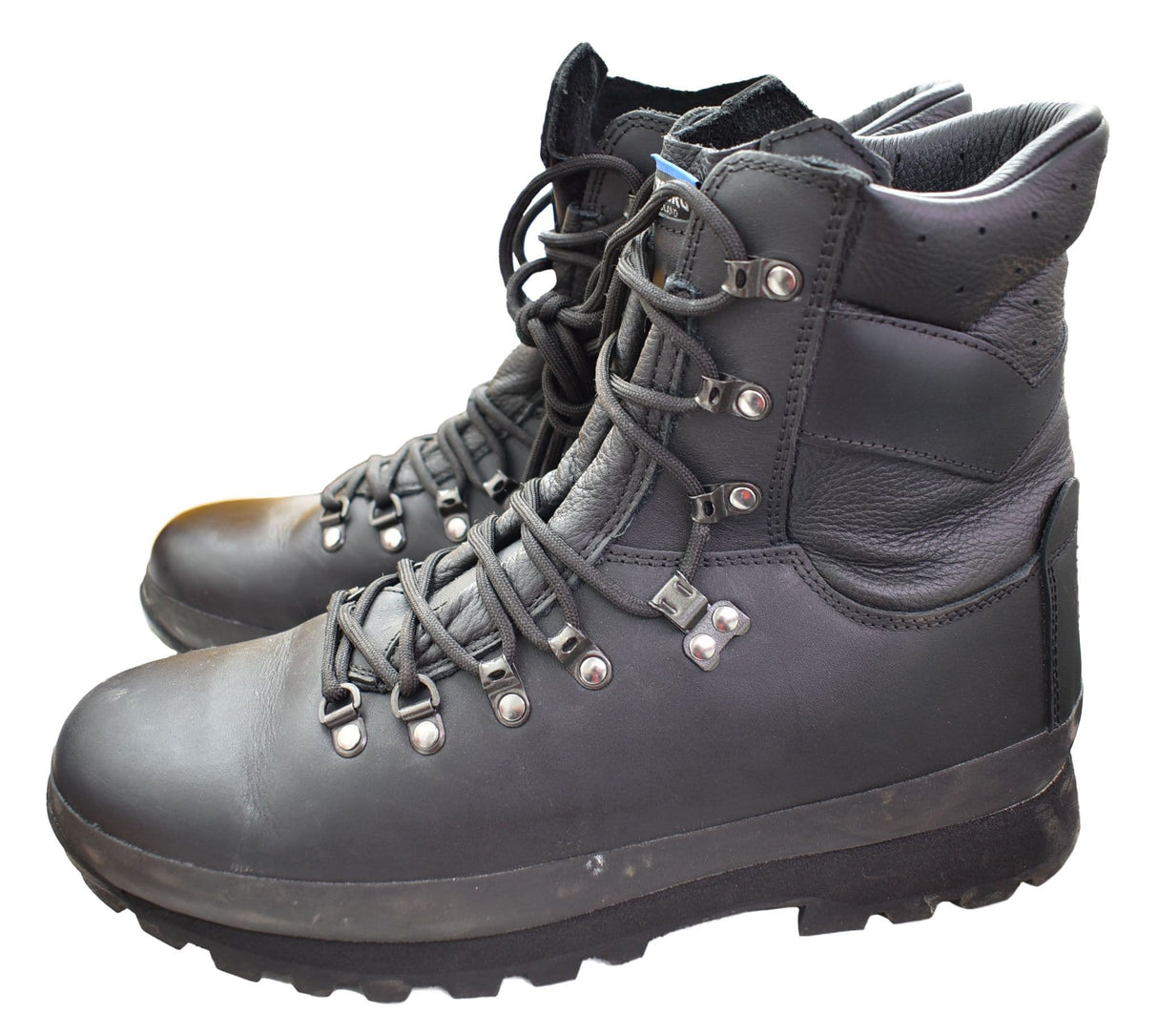 British Military Altberg Defender Black Leather Boots