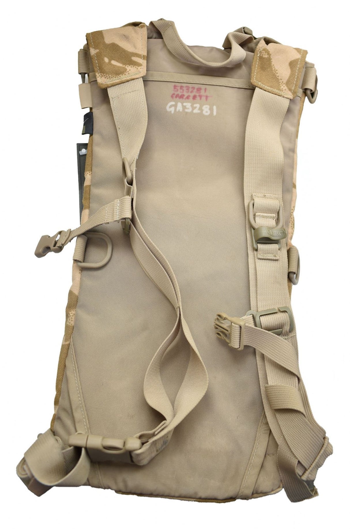 British Military Desert Camo CamelBak Hydration System - Narrow Mouth
