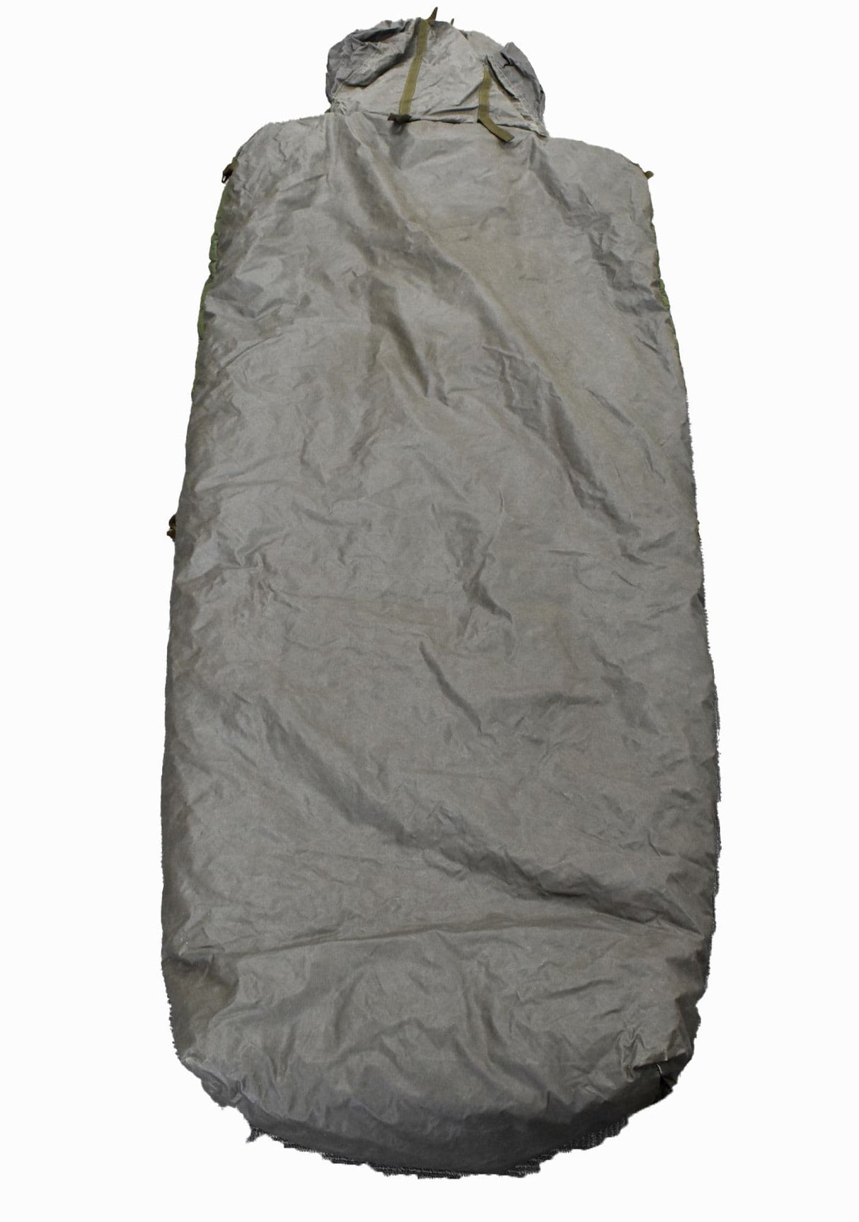 British Military Down Sleeping Bag - Built in Ground Sheet