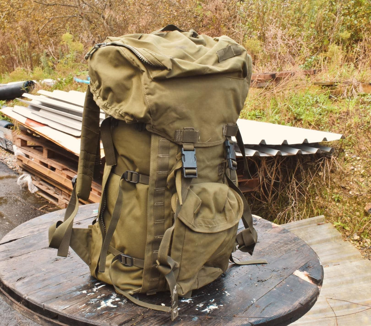 British Military Infantry Bergen Rucksack - Olive Green