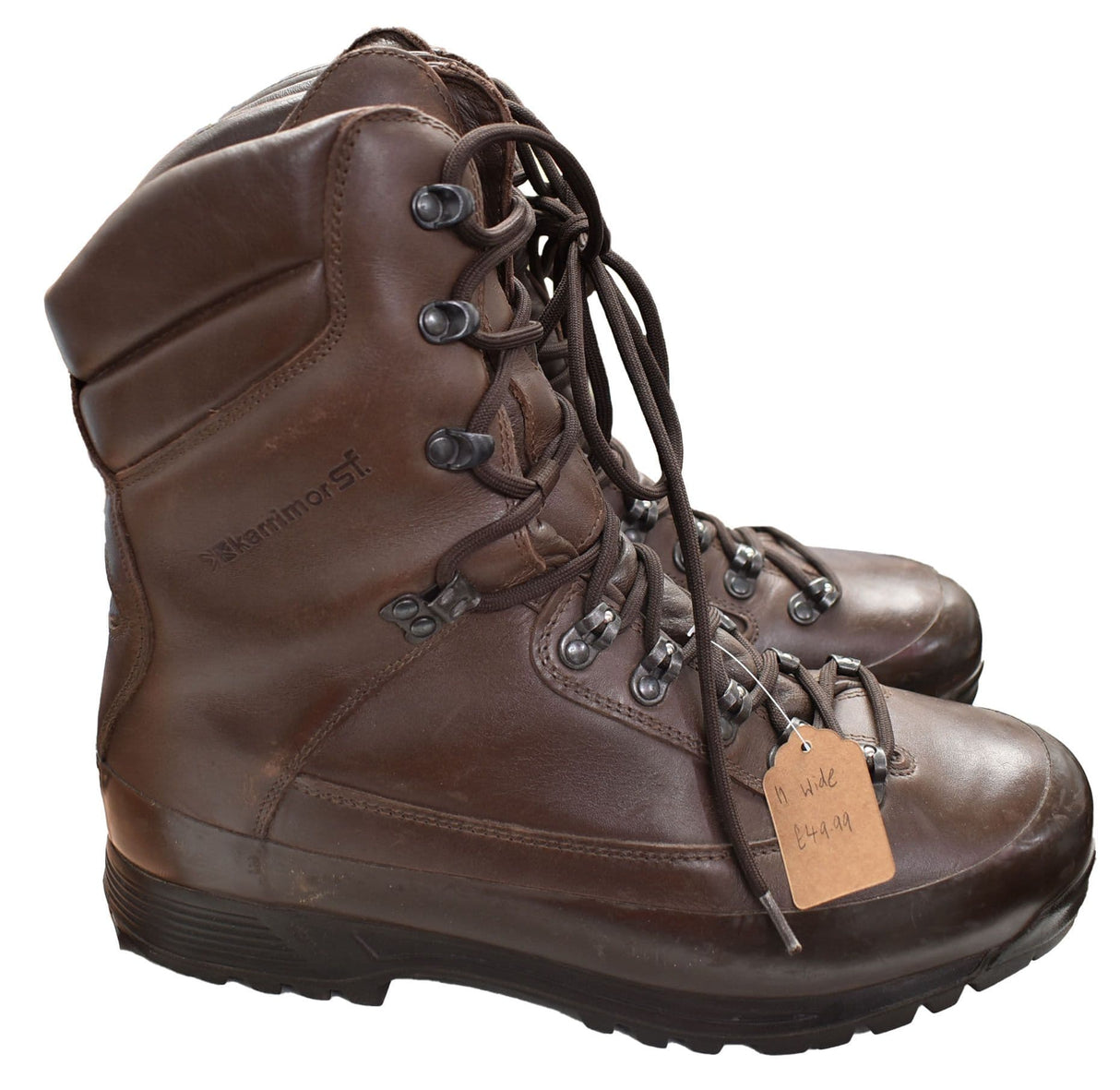 British Military Men's Karrimor SF Combat Cold Wet Weather Brown Boots