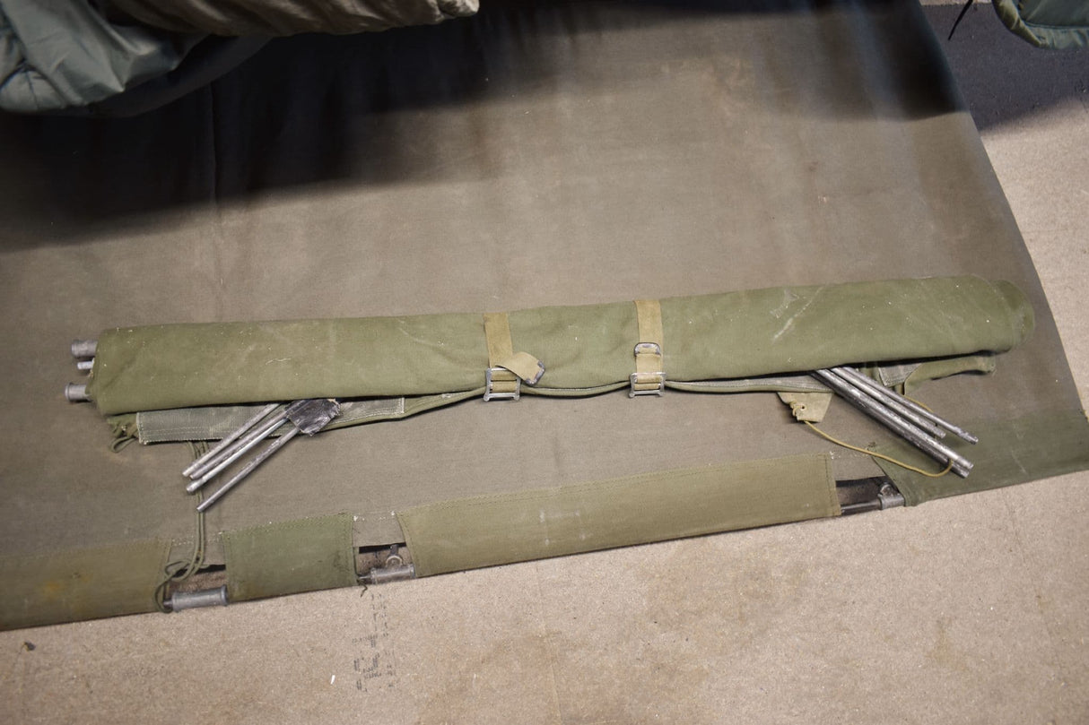 British Military Olive Green Camp Bed - Grade 1