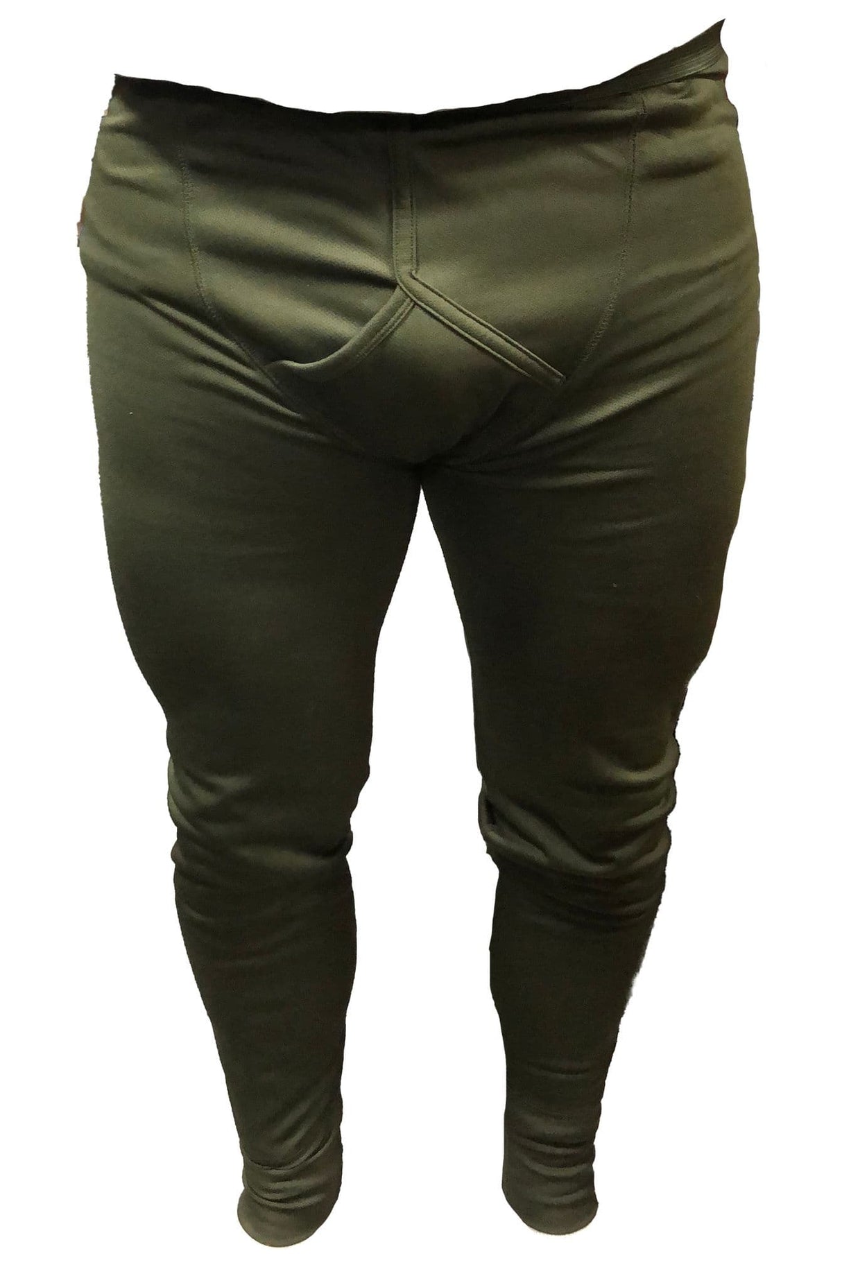 British Military Olive Green Long John Bottoms Thermal Base Layer
