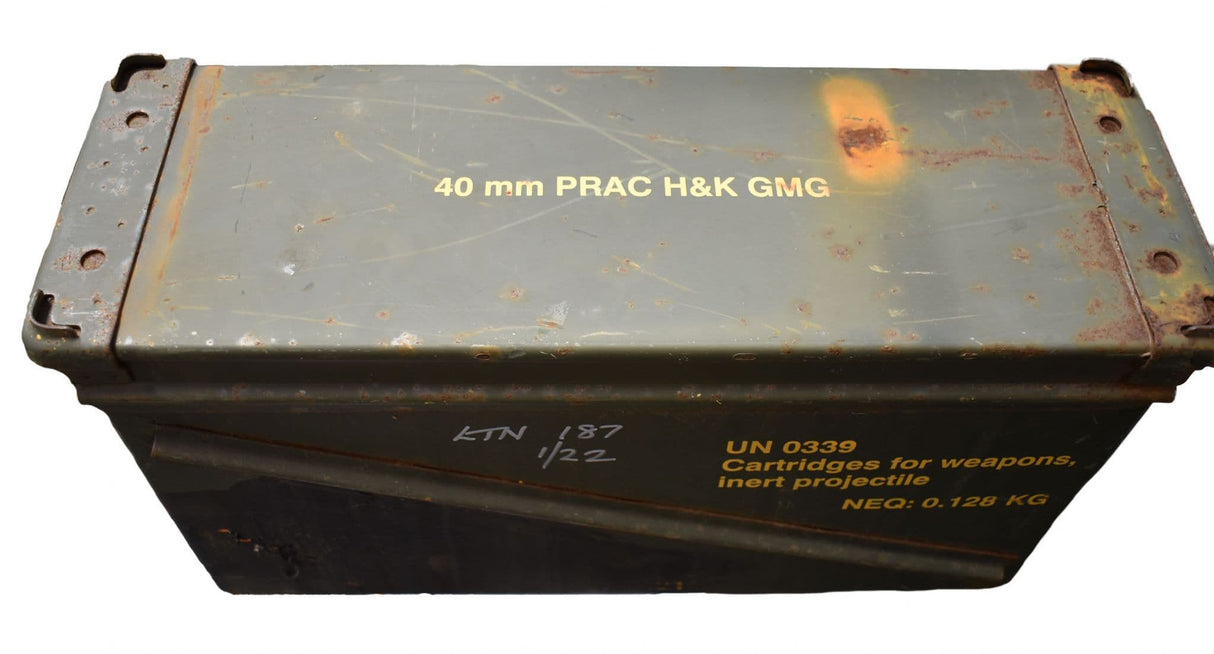 British Military PA120 40mm Ammo Box