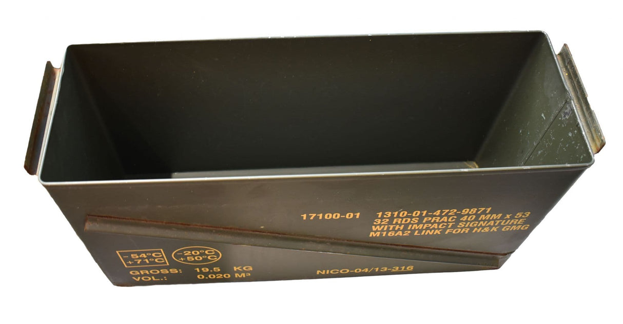 British Military PA120 40mm Ammo Box