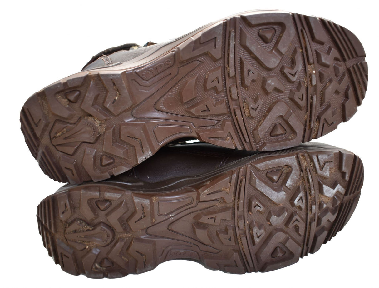 British Military YDS Swift Temperate Brown Leather Patrol Boots - Supergrade