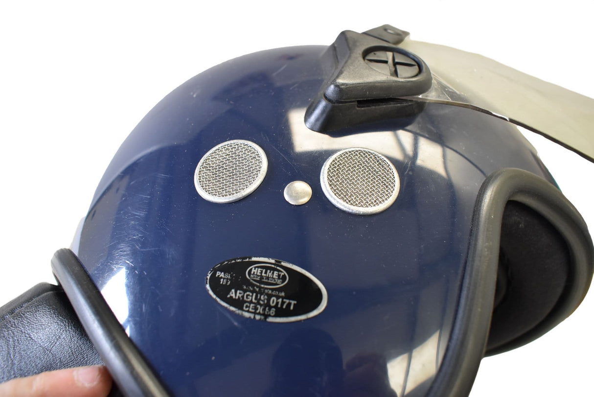 British Police Genuine Riot Protective Helmet With Visor