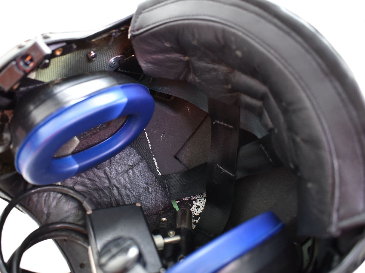 British RAF Aircrew MK4B/4L Olive Green Flying Helmet - Medium