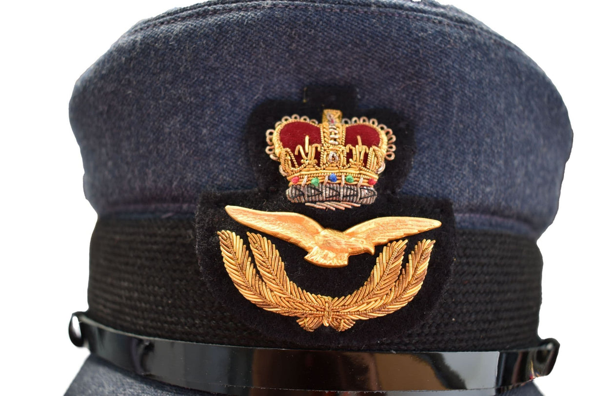 British RAF Officer Female Navy Peak Cap No.1